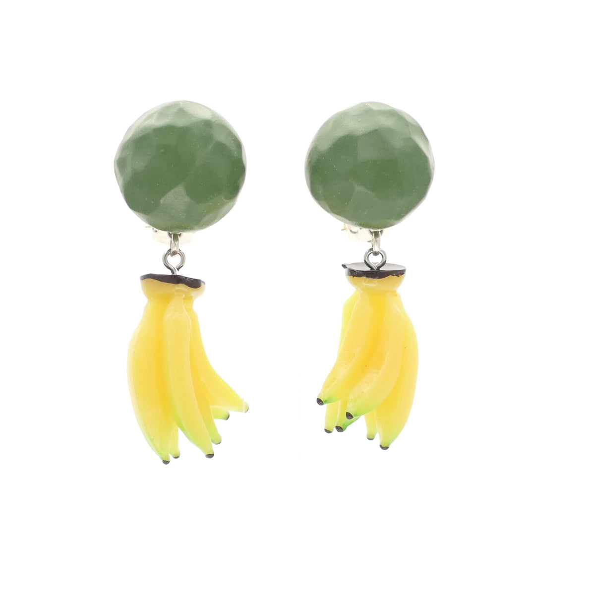 Banane, Erdbeeren Ohrclips