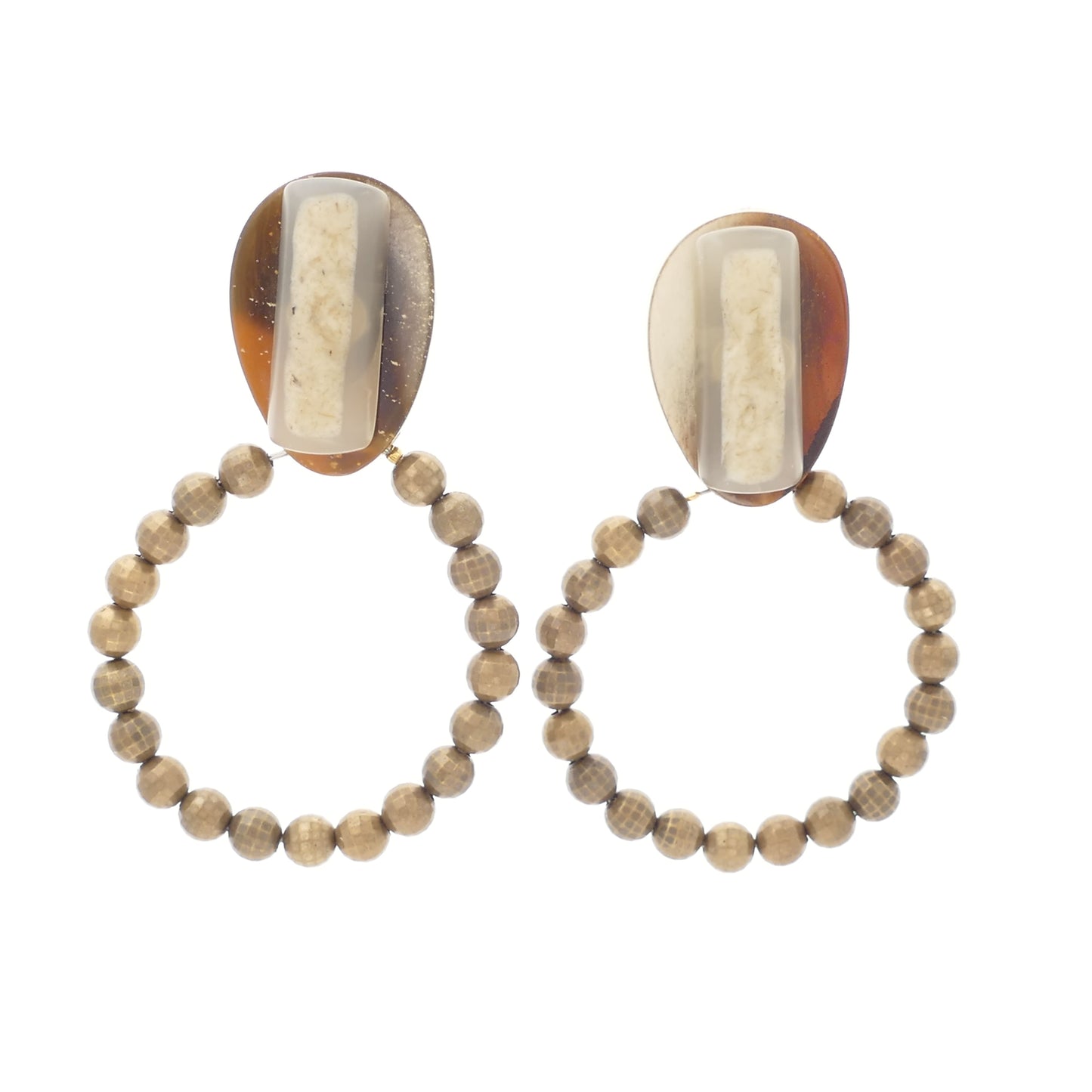 Creolen Bronze Ohrclips