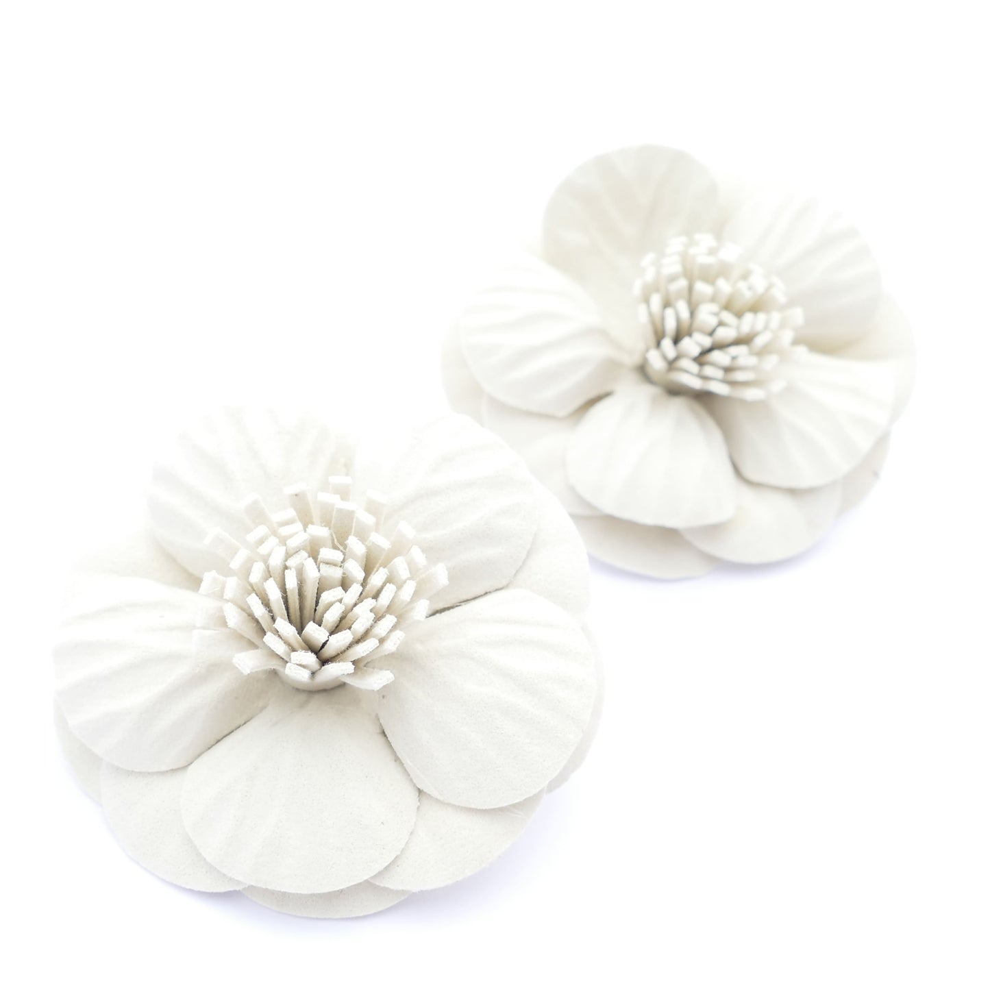 Florinda Ohrringe Bunte Ohrclips Bunte Blumen Mehrfarbige