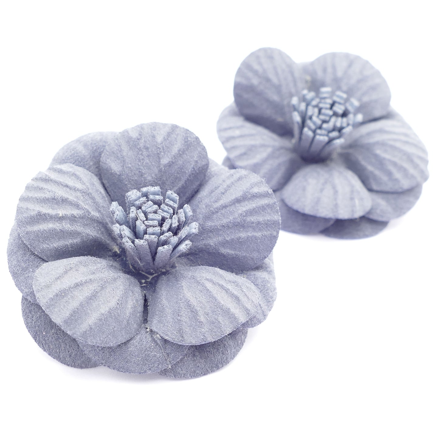 Florinda Ohrringe Bunte Ohrclips Bunte Blumen Mehrfarbige
