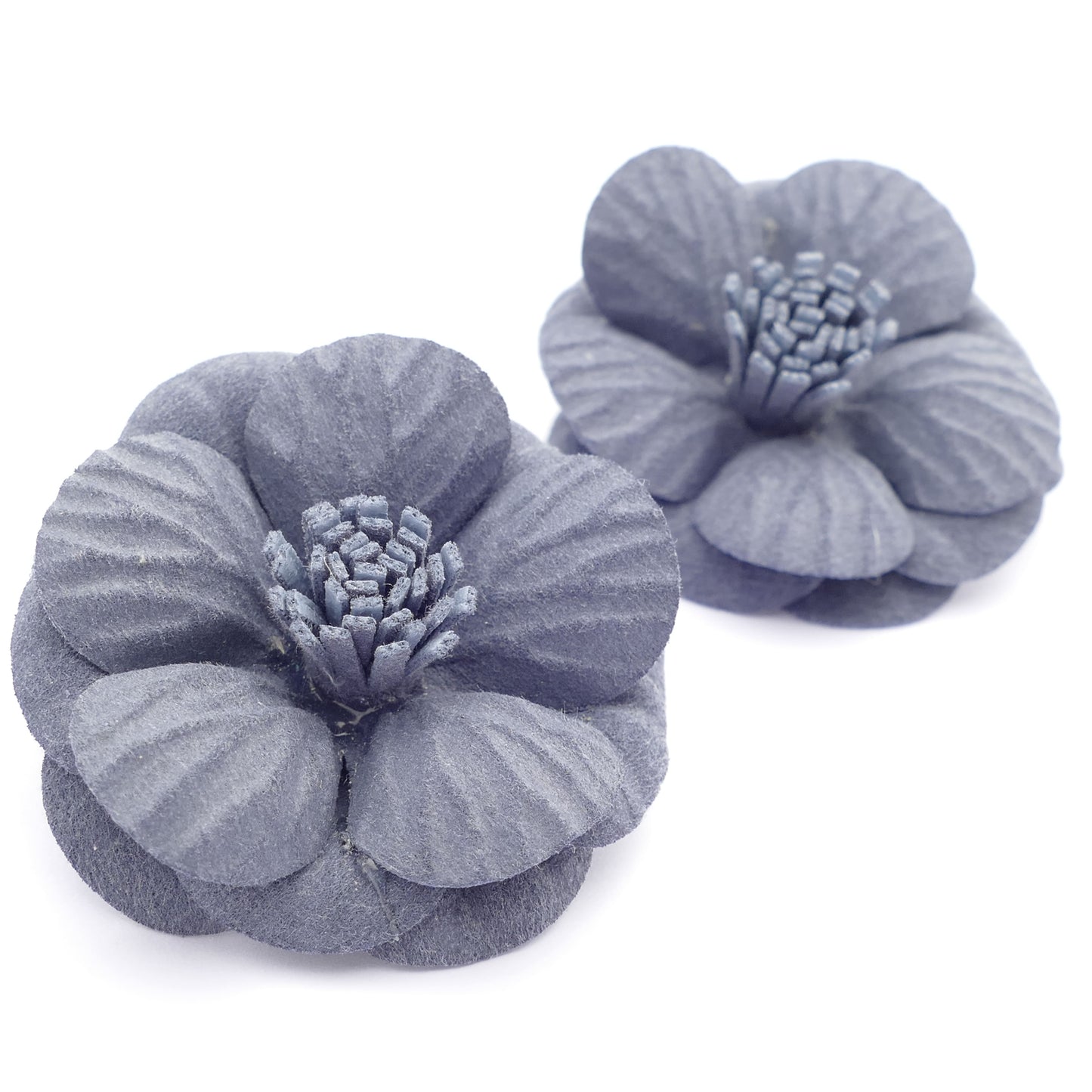 Florinda Ohrringe Bunte Ohrclips Bunte Blumen Mehrfarbige