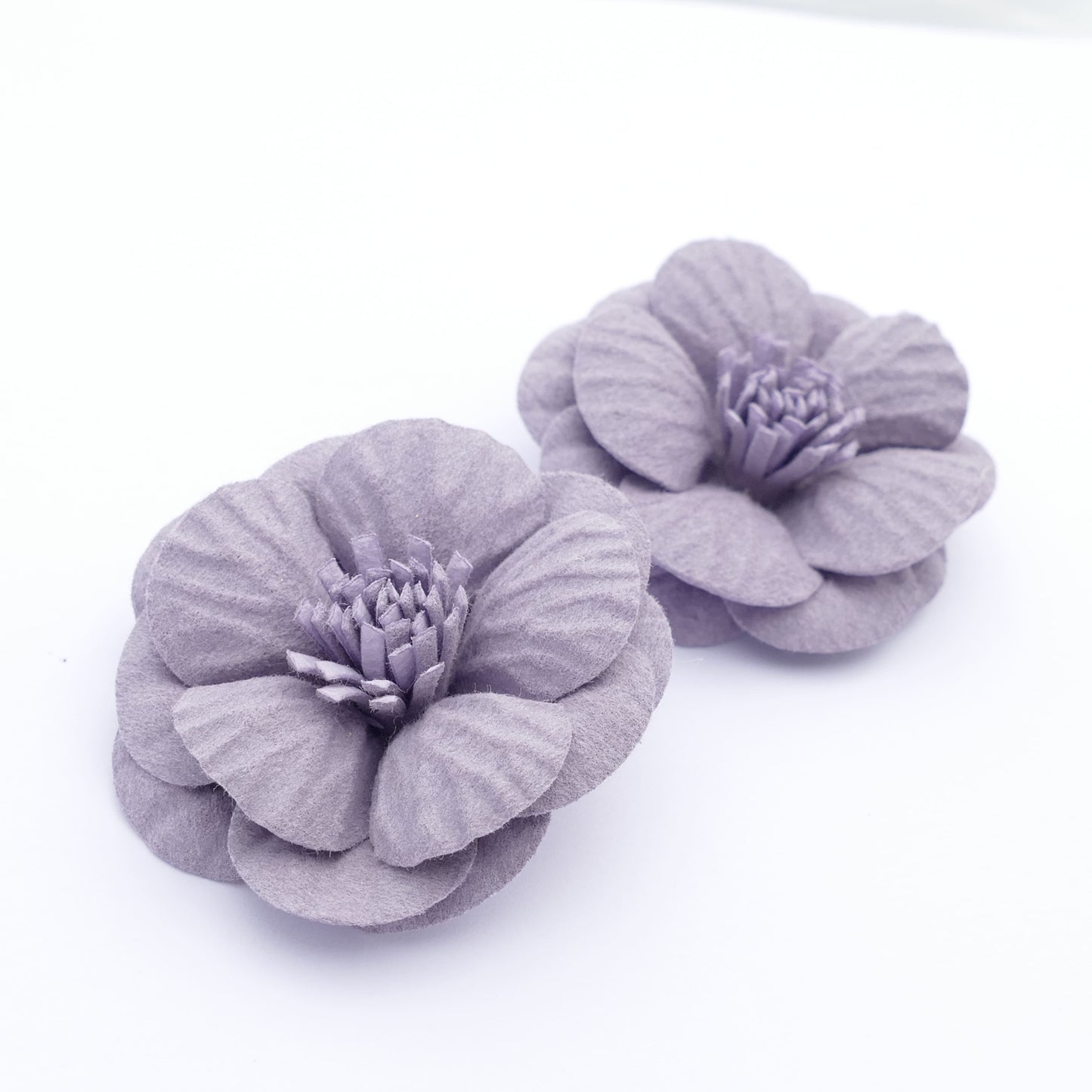 Florinda Ohrringe Bunte Ohrclips Bunte Blumen Mehrfarbige