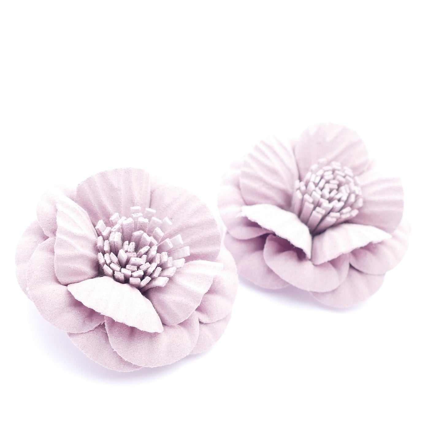 Florinda Ohrringe Bunte Ohrclips Bunte Blumen Mehrfarbige