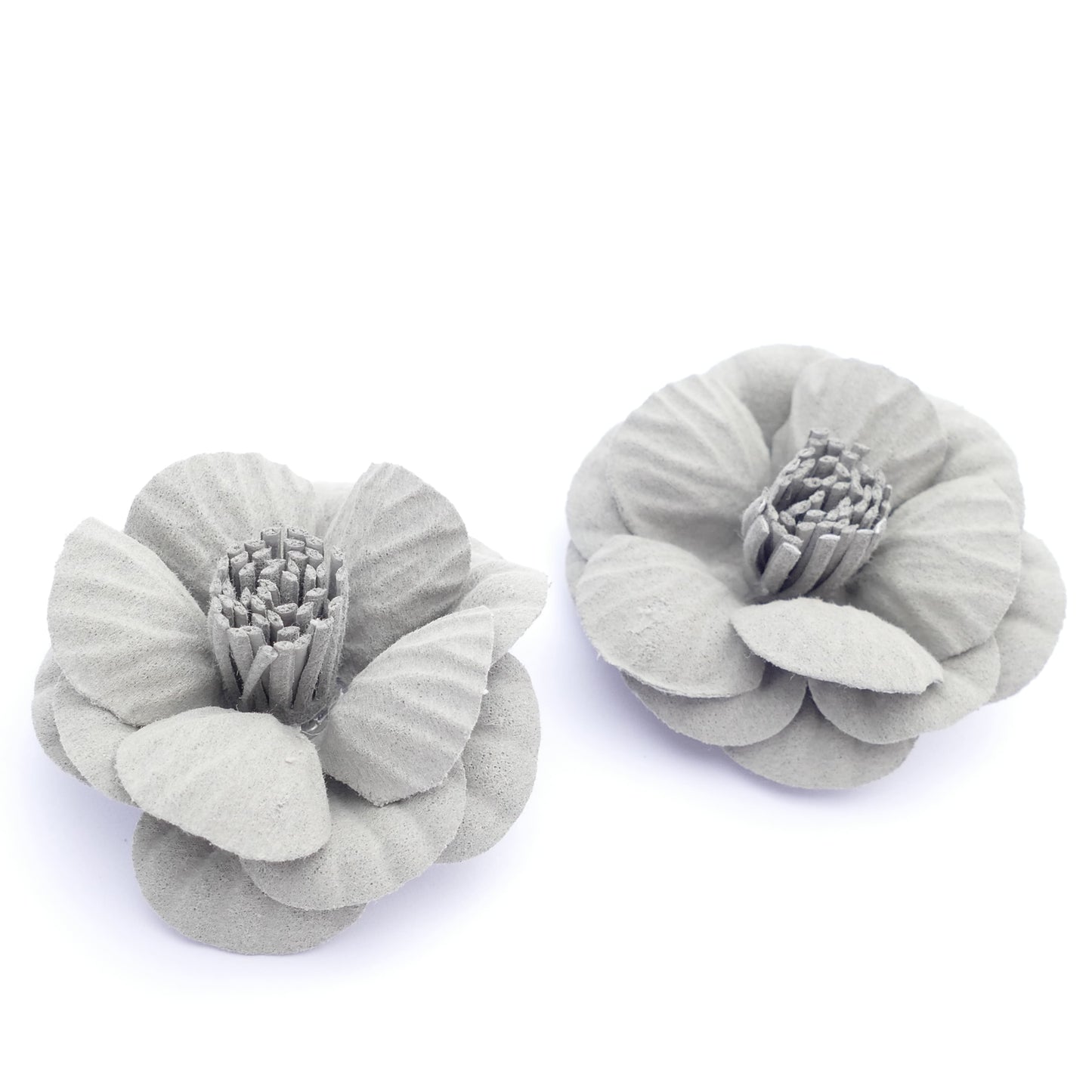 Florinda Ohrringe Bunte Ohrclips Bunte Blumen Mehrfarbige