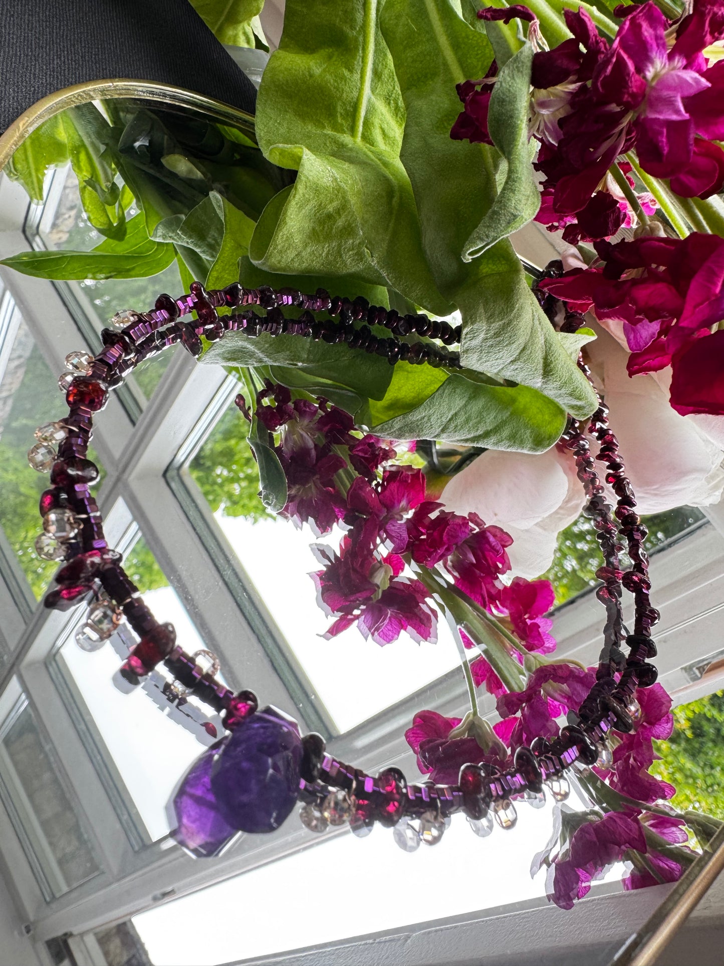 Sandra Amethyst Kette