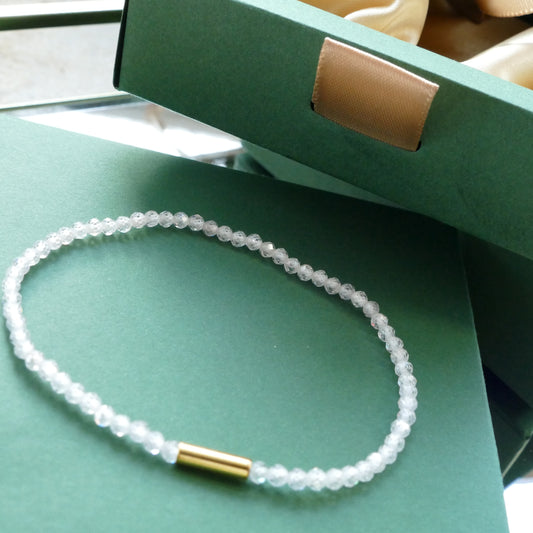 Mina Bergkristall Armband